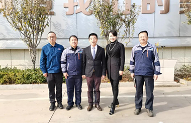 熱烈歡迎景津集團董事長姜桂廷一行蒞臨中稀天馬參觀指導